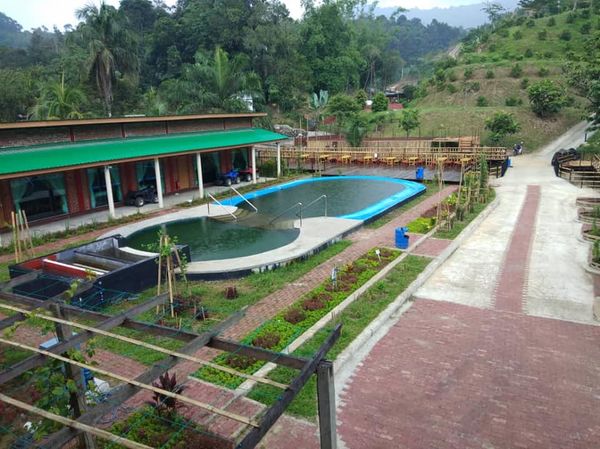 Yeob Village private swimming pool Hulu Langat