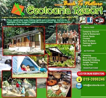 Ecotouria Resort Sungai Congkak Hulu Langat